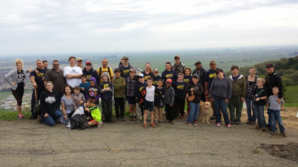 Pack 191 family hilltop hike