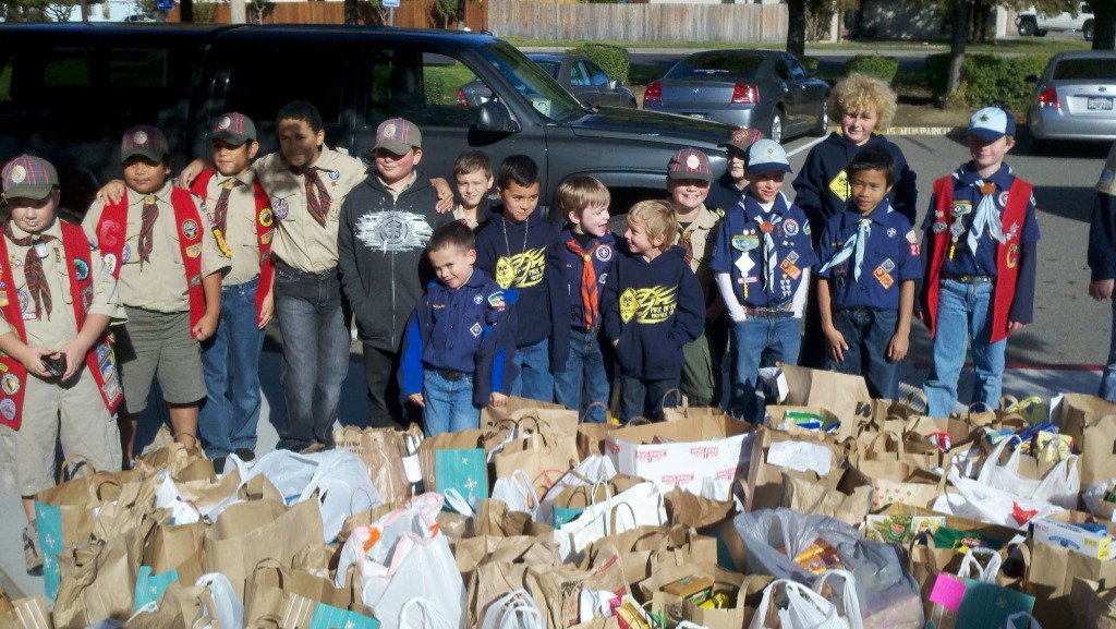 Scouting for Food community drive